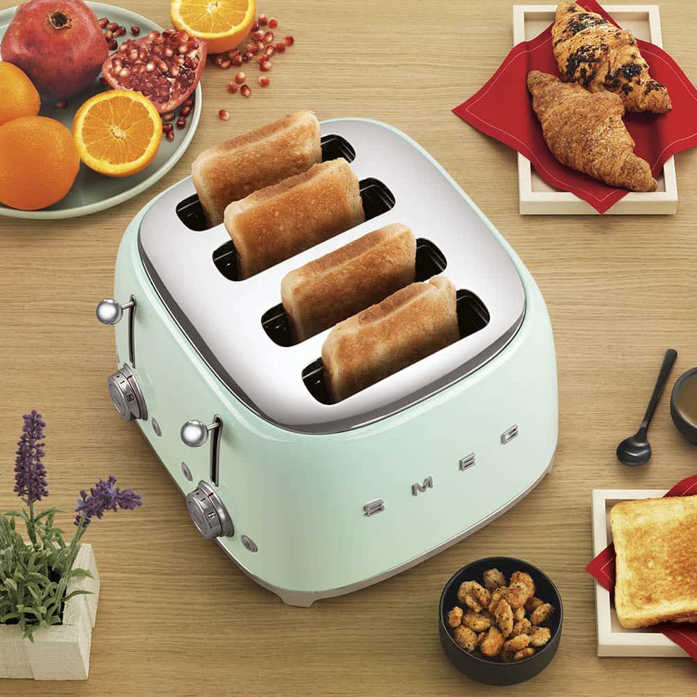 4x4 Slice Toaster in Chrome