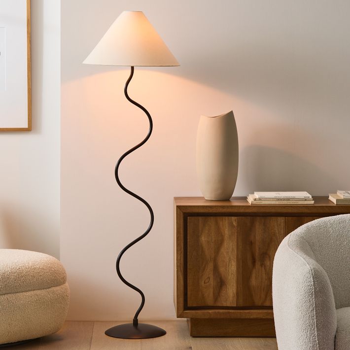 Zigzag Floor Lamp (64")