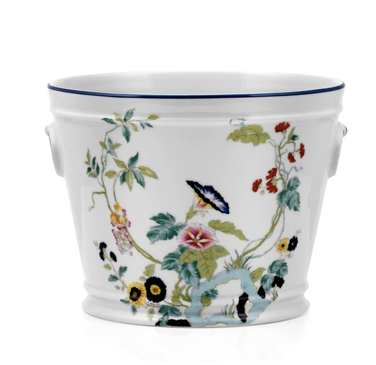 Royal Limoges Nymphea Paradis Bleu Cachepot