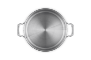Essential Stainless Steel Rondeau Pan, 4 qt.