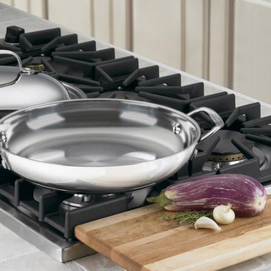 Chef's Classic® Stainless 12" Everyday Pan with Medium Dome Cover in Stainless Steel