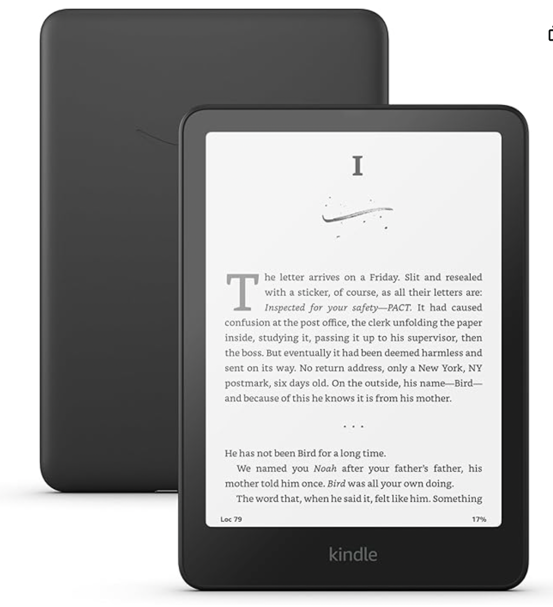 Amazon Kindle Paperwhite 16GB (newest model) – Our fastest Kindle ever, with new 7" glare-free display and weeks of battery life – Black