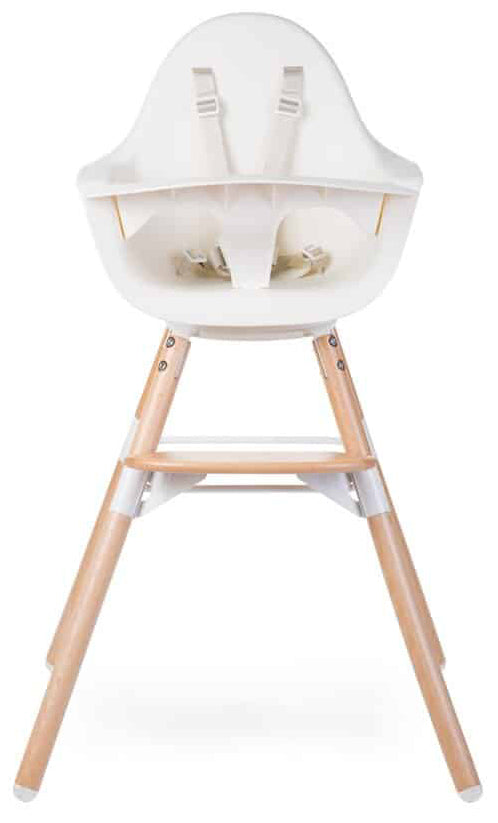 Childhome Evolu ONE.80° High Chair - White