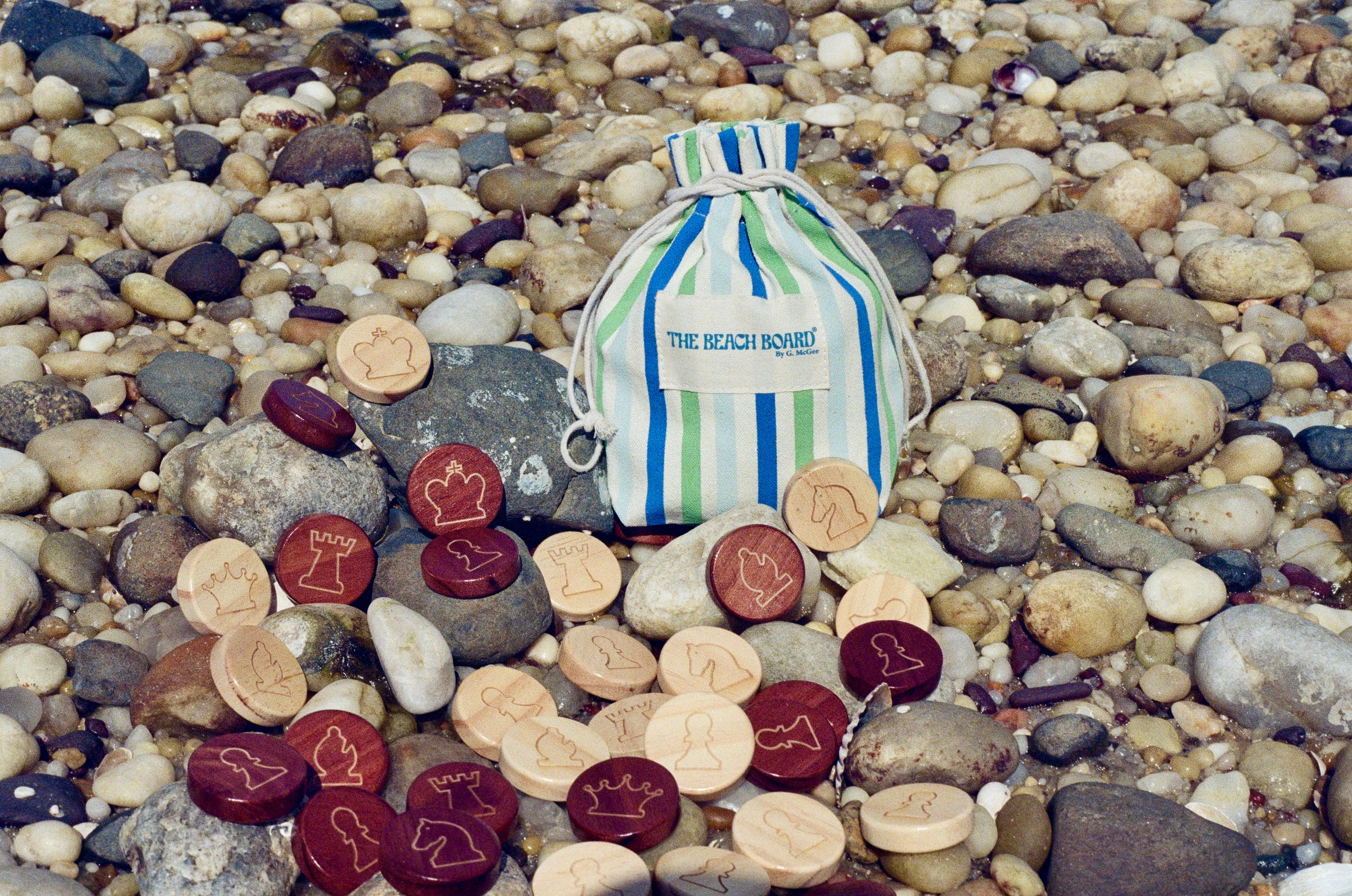 The Bali Beach Board - Chess + Checkers