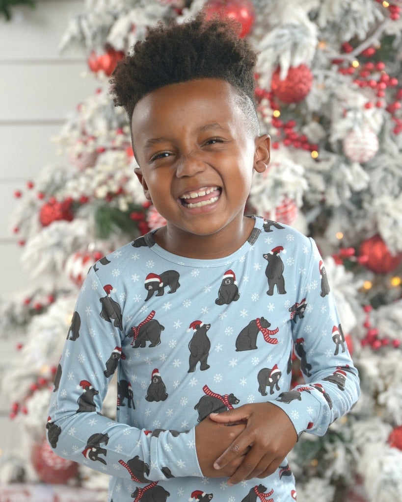 Christmas Bamboo Pajamas, Soft Bamboo Pajamas for Kids, Boys PJs