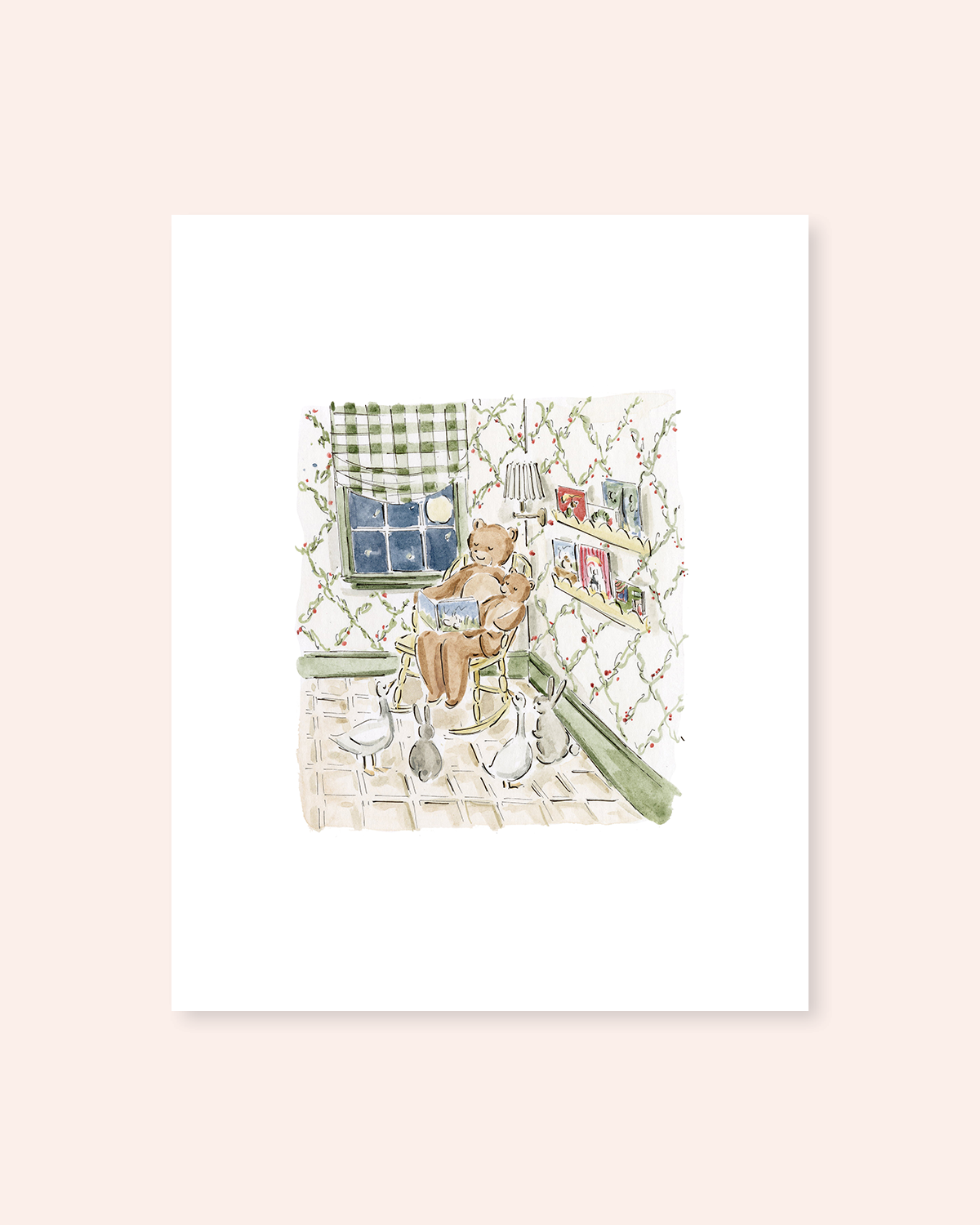 Bear Storytime Print