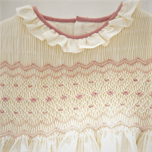 Beatrice Silk Dress Pink