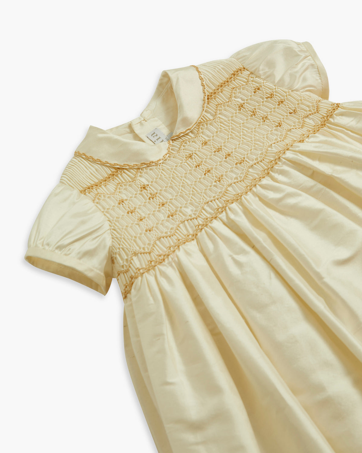 Beatrice Silk Dress Natural