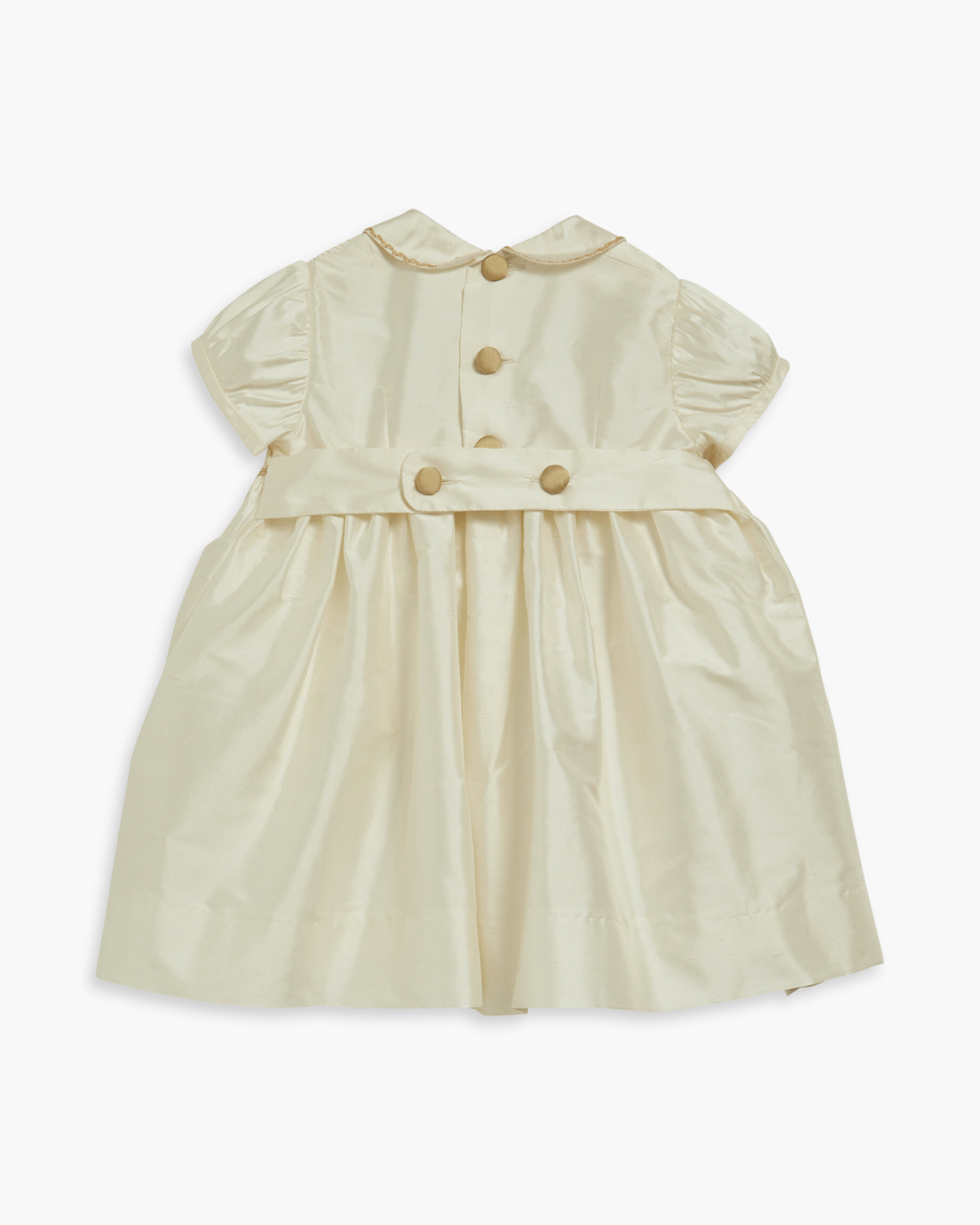 Beatrice Silk Dress Natural