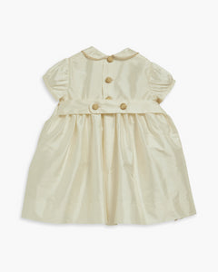 Beatrice Silk Dress Natural