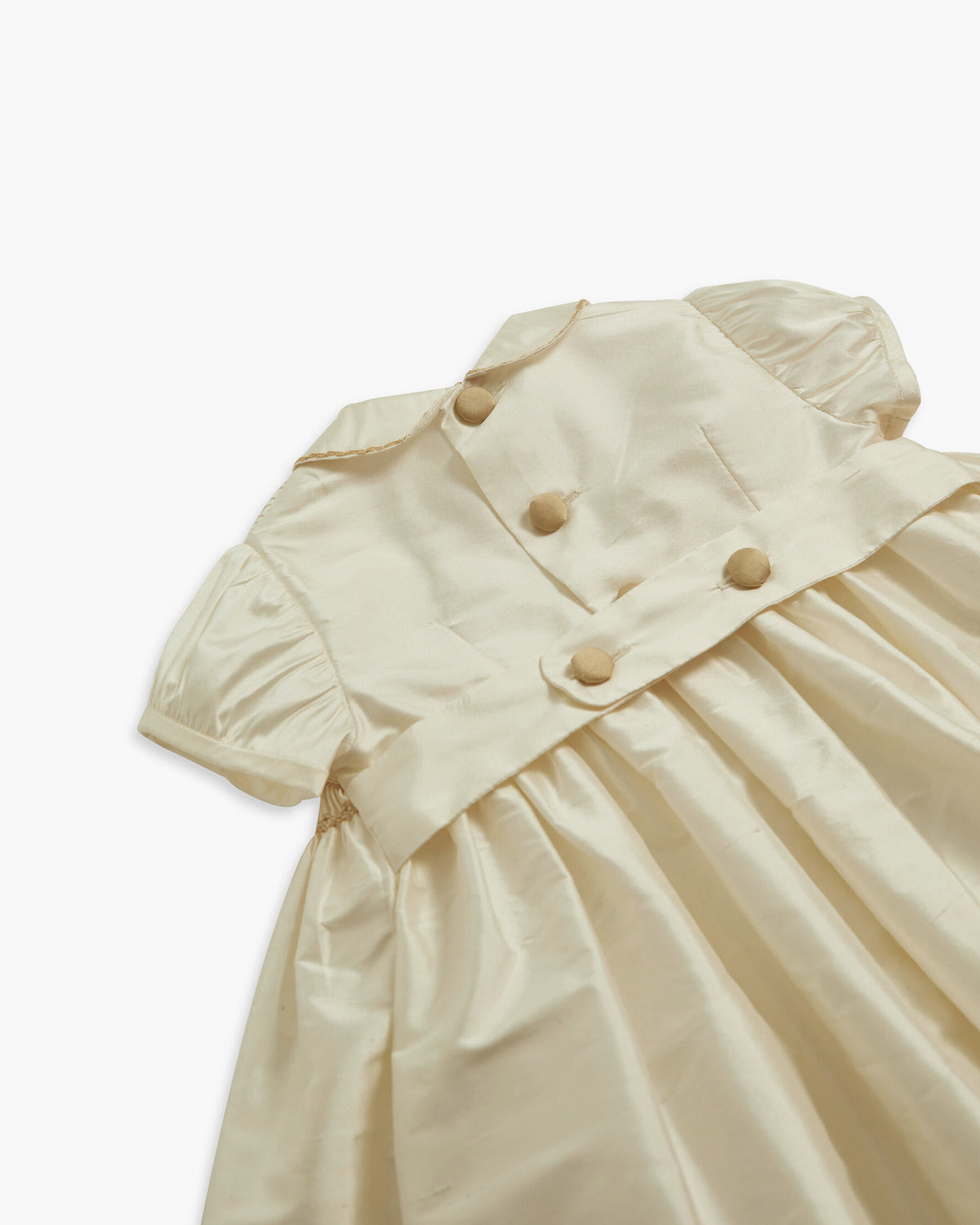 Beatrice Silk Dress Natural