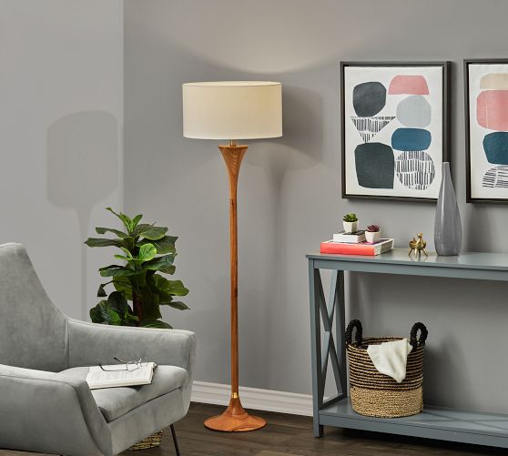 Becca Wood Floor Lamp (60")