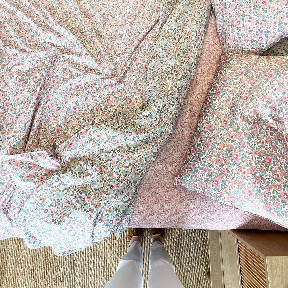 Bedding made with Liberty Fabric BETSY CANDY FLOSS - Coco & Wolf