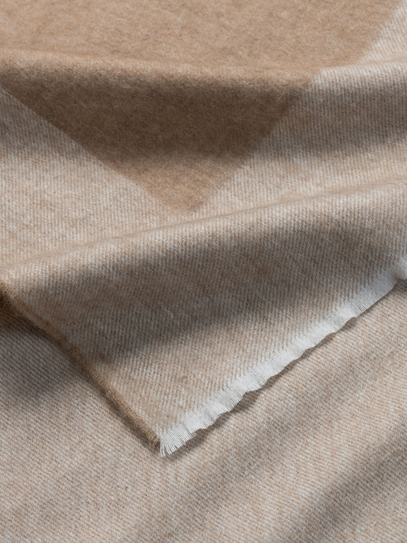 Arran Border Cashmere Blanket