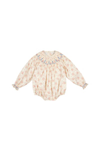 Agathe Floral Smocked Romper