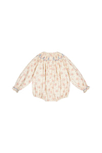 Agathe Floral Smocked Romper