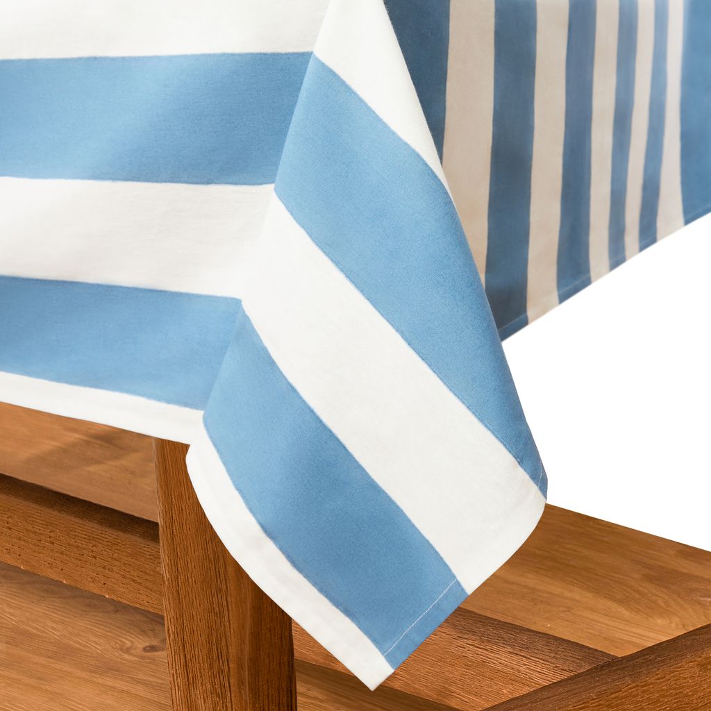 St. Tropez Tablecloth in Blue