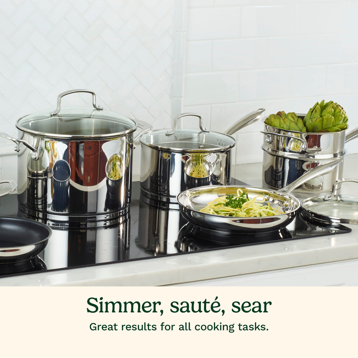 Professional Series® Cookware 11-Piece Set in Stainless Steel