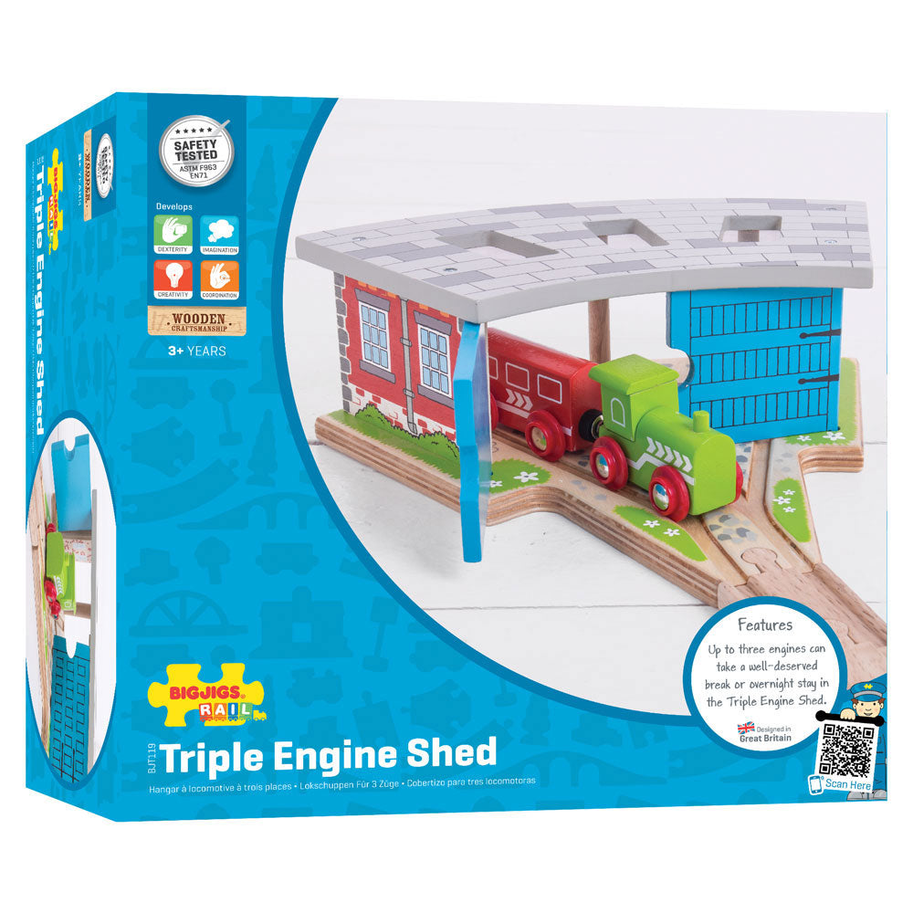 Triple Engine Shed