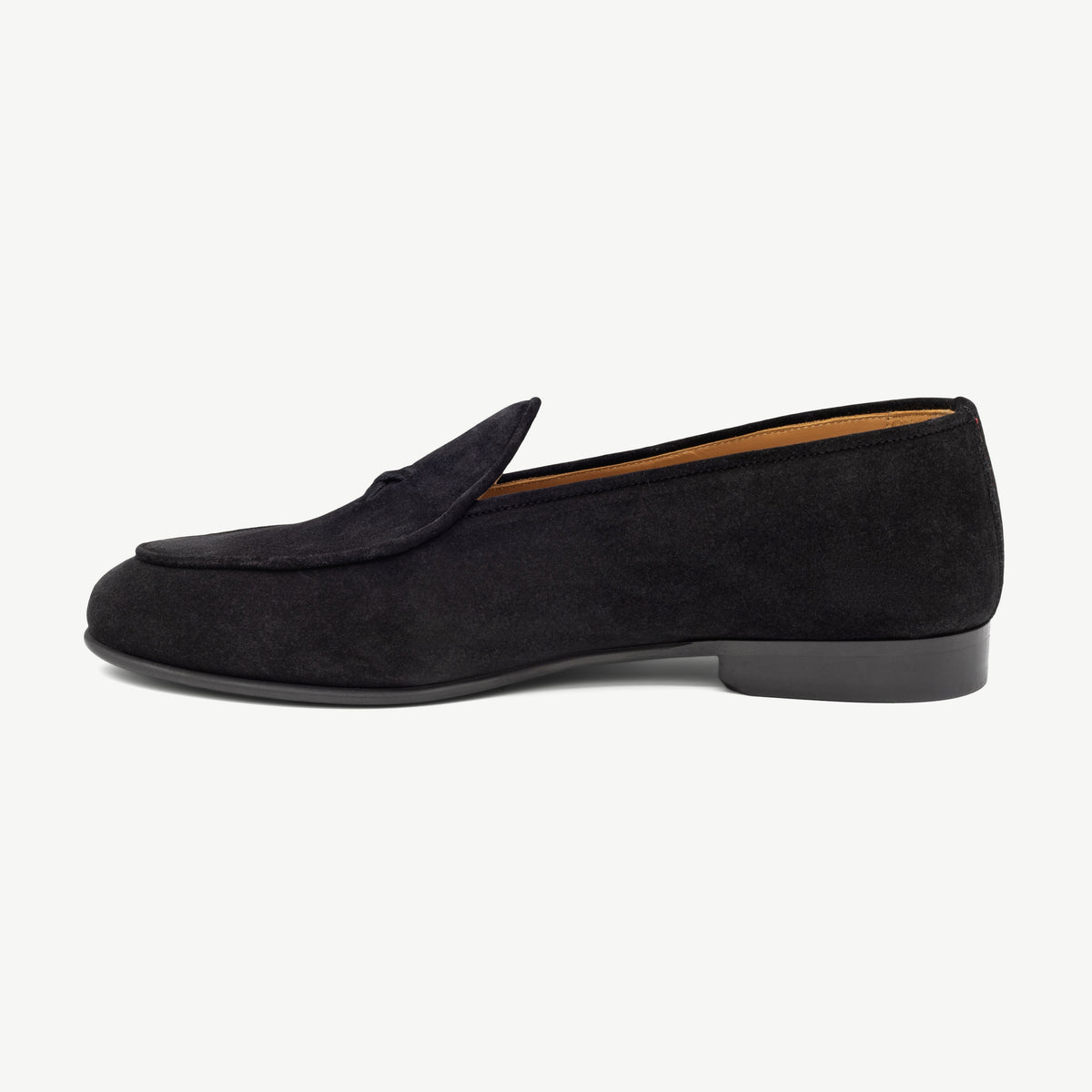 Men's Black Suede Milano Loafer