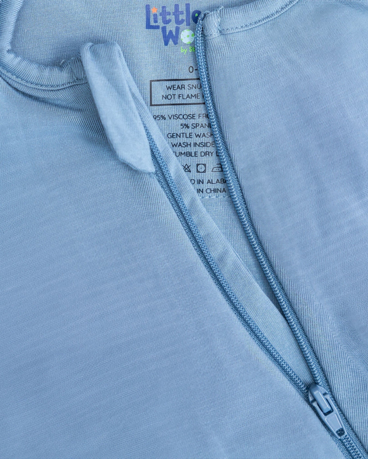 Blue Bamboo Sleep Sack for infant, baby sleep sack, Baby Boy Gift