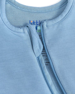 Blue Bamboo Sleep Sack for infant, baby sleep sack, Baby Boy Gift