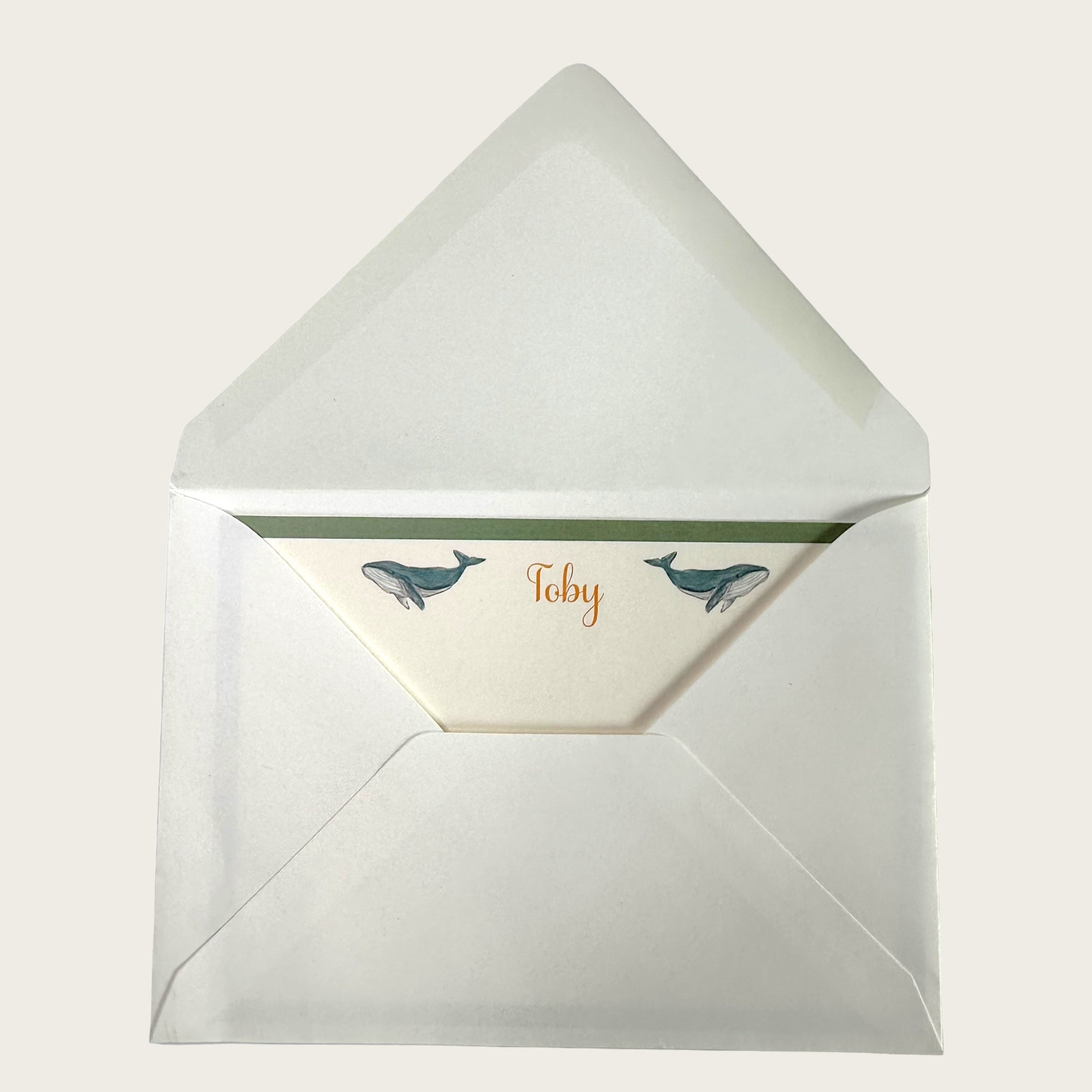 Blue Whale Notecard - Nells Archdale