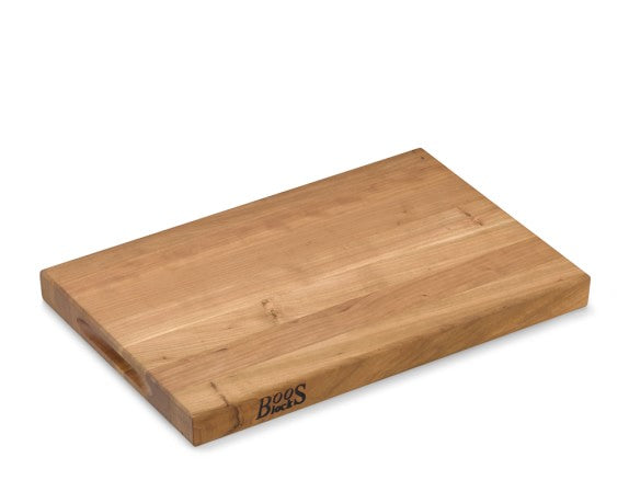 Cherry Wood Cutting Board, 18" x 12"