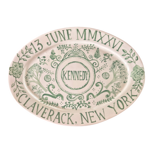 Wedding Platter in Botanical