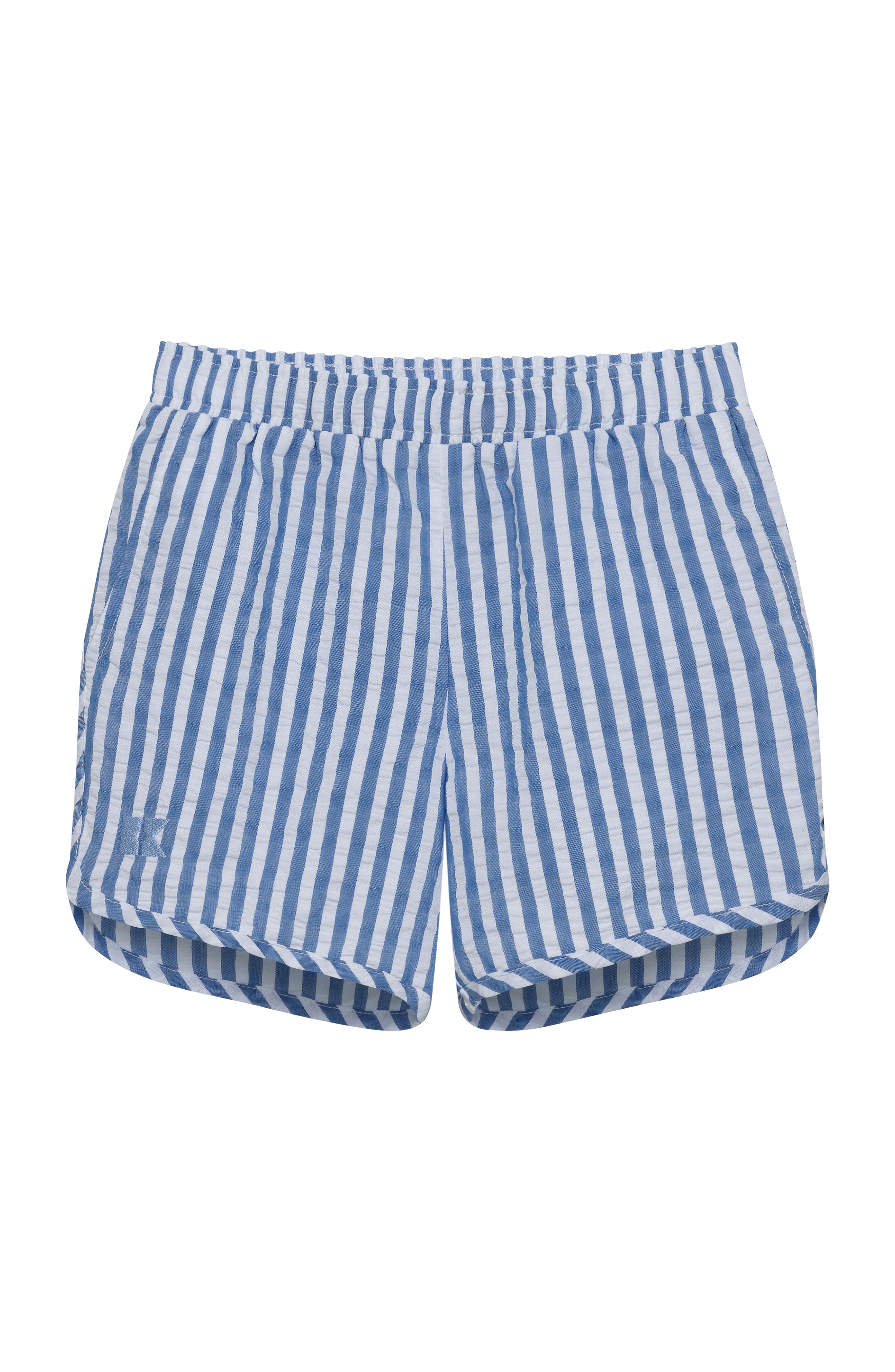 Retro Super Short in Seersucker Stripe
