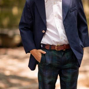 Bradford Trousers in Blackwatch Plaid - Henry Duvall