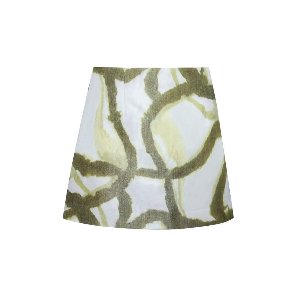 britt-mini-skirt-seabreeze-ikat-green