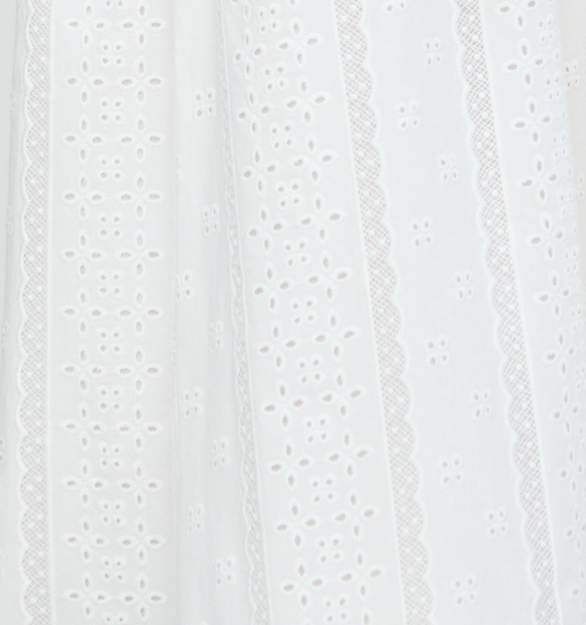 The Jamie Nap Dress in White Broderie Voile