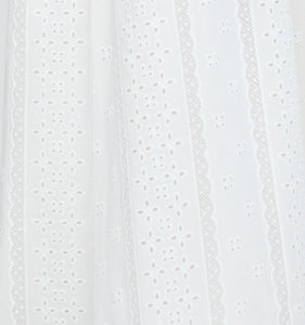 The Jamie Nap Dress in White Broderie Voile