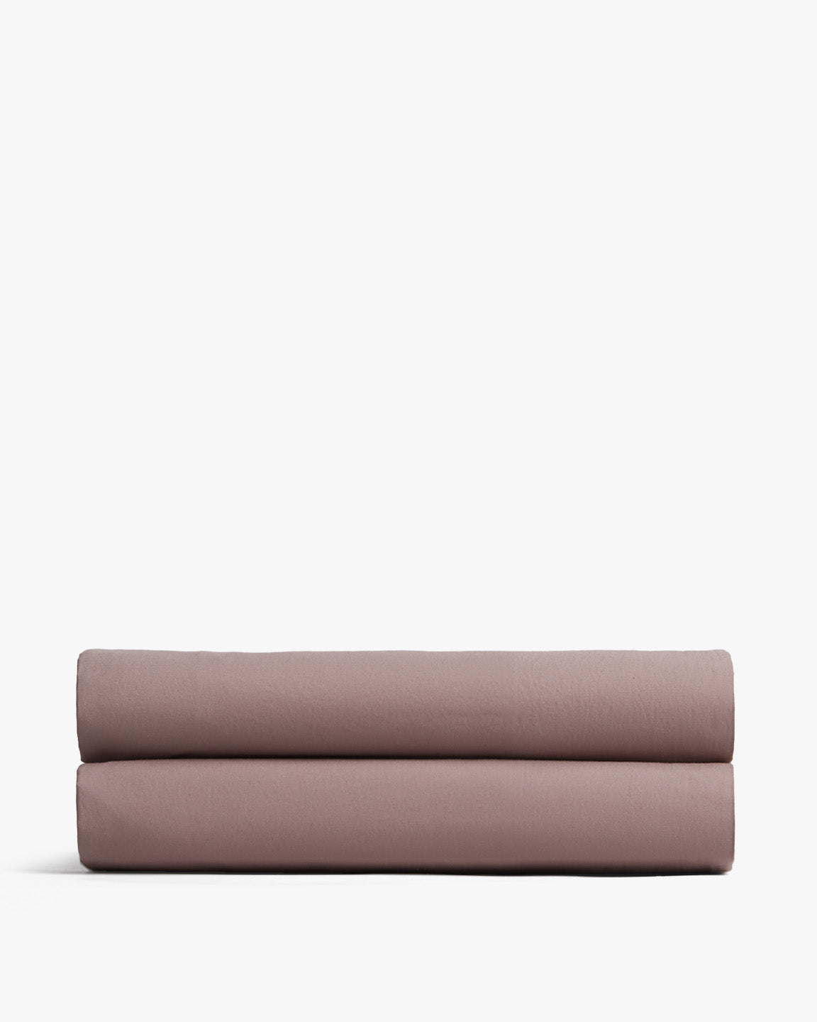 Brushed Cotton Fitted Sheet in Bone