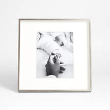 Brushed Silver 8x10 Picture Frame