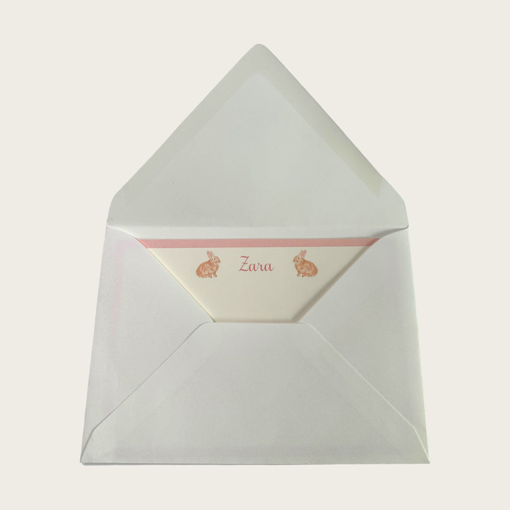 Bunny Notecard - Nells Archdale