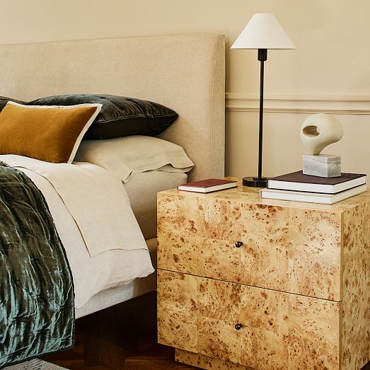 Burl Nightstand (26")