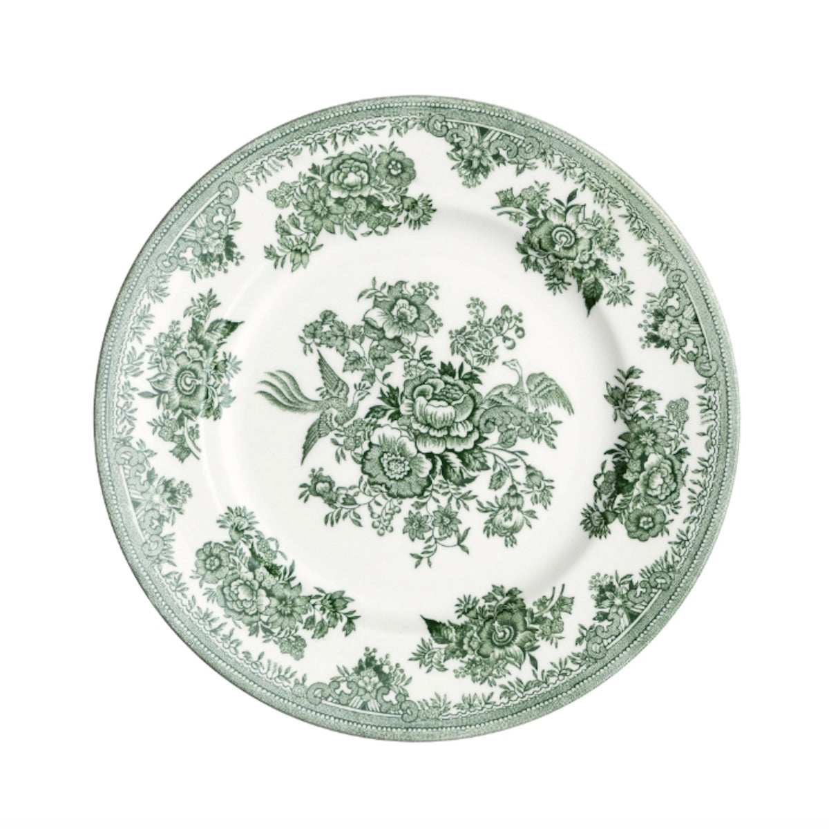 Burleigh Green Asiatic Pheasants 7" Small Plate