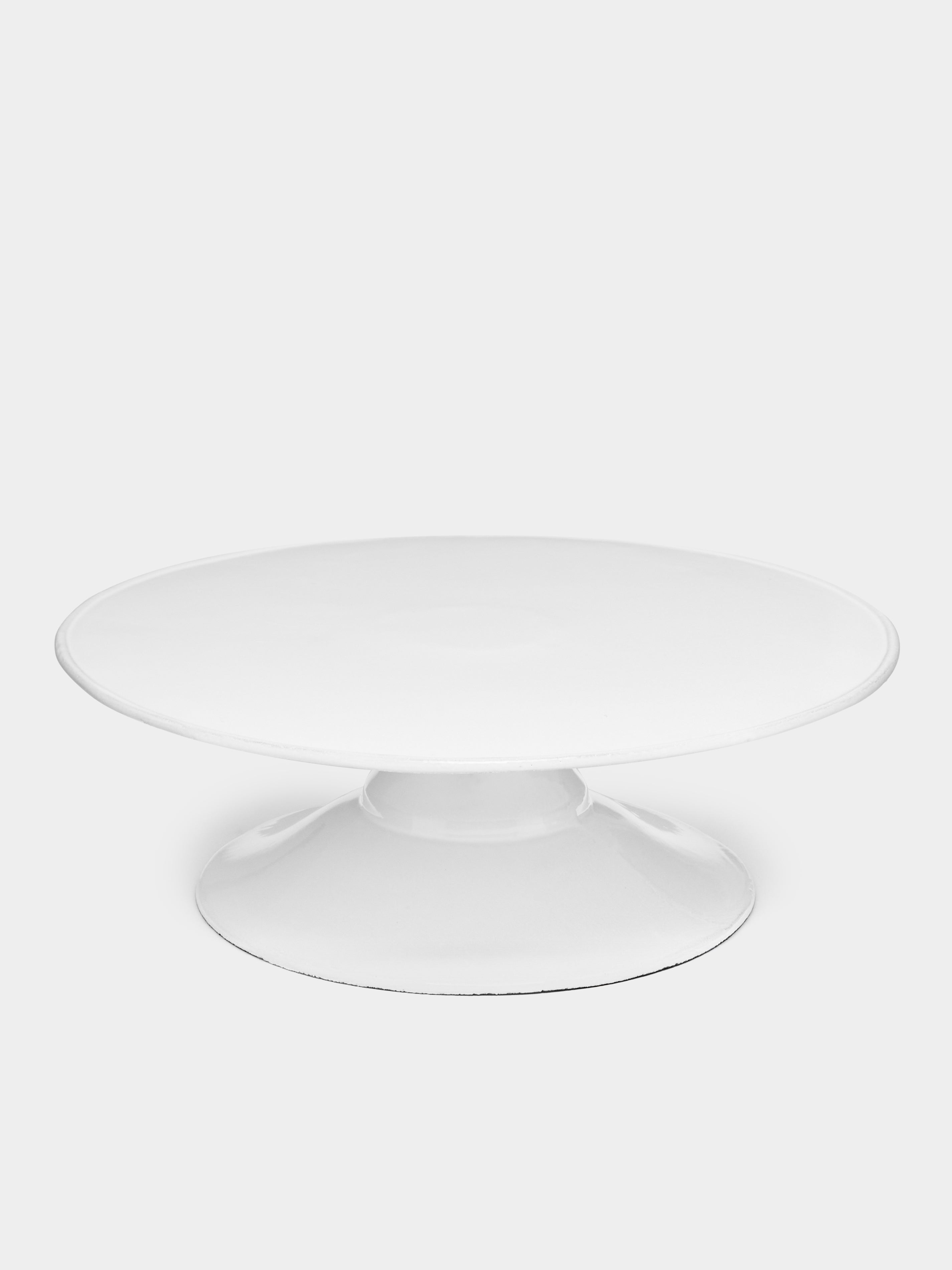 Astier de Villatte Sobre Hand-Glazed Ceramic Cake Stand