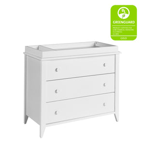 Sprout 3-Drawer Changer Dresser with Removable Changing Tray in White