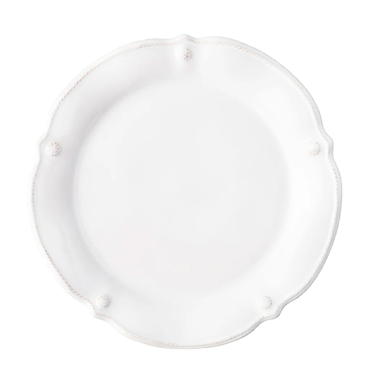 Berry & Thread Whitewash Flared Dinner Plate