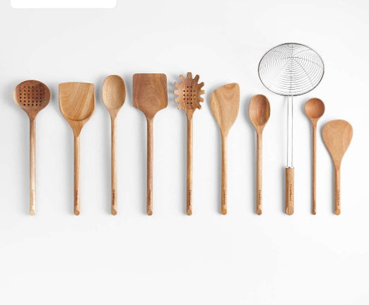Crate & Barrel Acacia Spoon