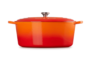 Signature Oval Dutch Oven in Flame 15.5 qt.