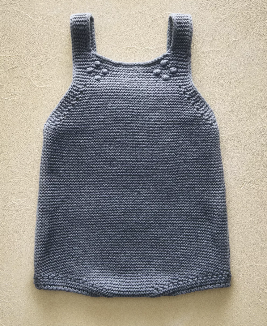 BABY DUNGAREES WITH BOBBLES