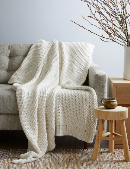 Cotton Fisherman Throw