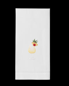 Pina Colada Cocktail Hand Towel