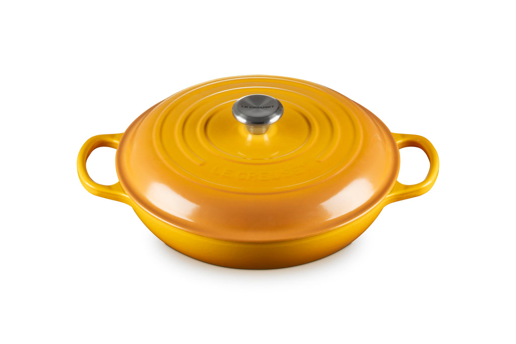 Le Creuset Signature Round Braiser, 3.5 qt., Nectar