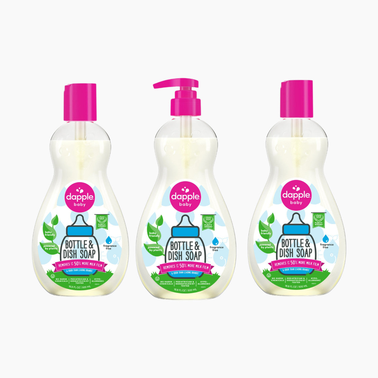 DappleBottle & Dish Soap (3 Pack)