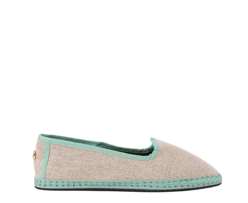 Capri Flat in Mint